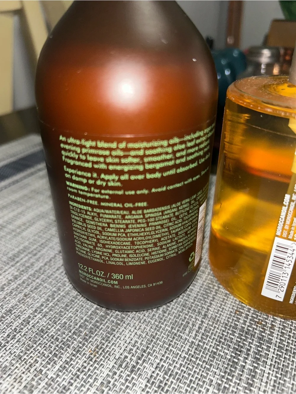 Moroccanoil Bergamote Fraîche Hand Care Trio body lotion, hand wash, hand cream